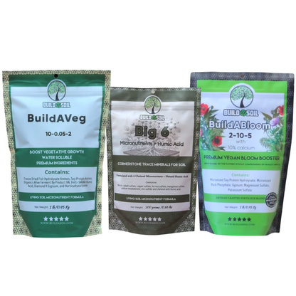BuildASoil Complete Veg-Bloom Bundle