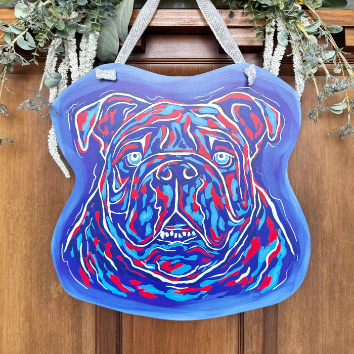 Bulldog Door Hanger