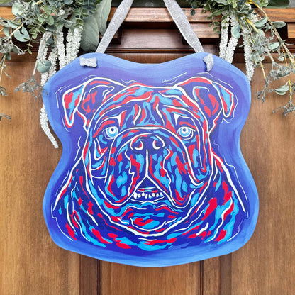 Bulldog Door Hanger