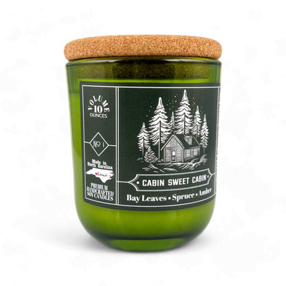 Cabin Sweet Cabin Wood Wick Candle - Old Town Soap Co.