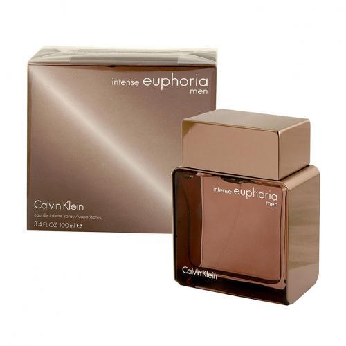 Calvin Klein Euphoria Intense EDT Spray - box and bottle packaging