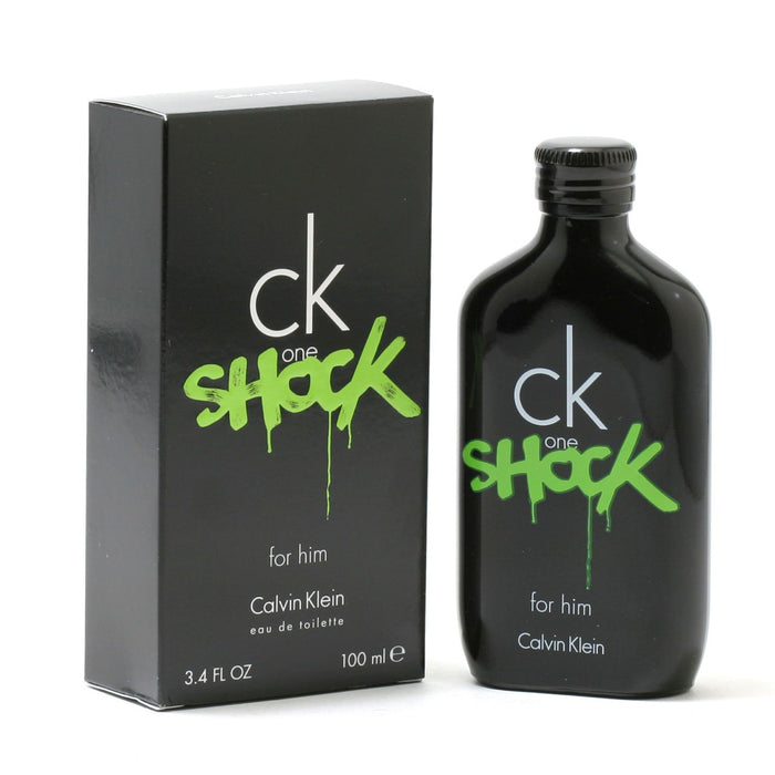 Calvin Klein One Shock Klein EDT Spray W/M - box and bottle packaging