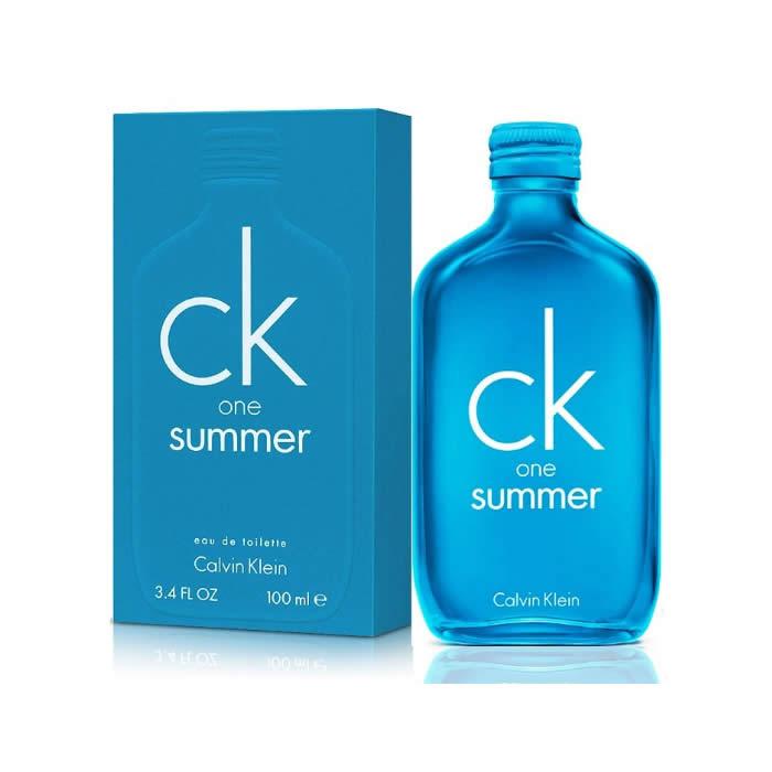 Calvin Klein One Summer 100 ML EDT Spray (U) - bottle front view