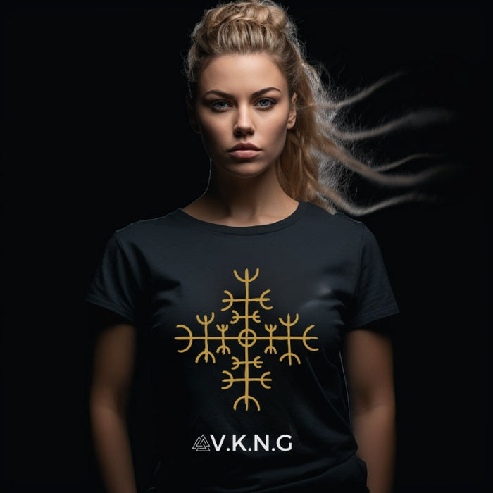 Printify T-Shirt Galdrastafir V.K.N.G™  T-shirt Girly Cut