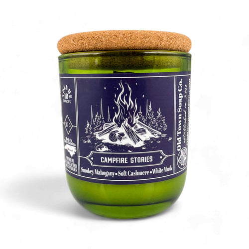Campfire Stories Wood Wick Candle - Old Town Soap Co.