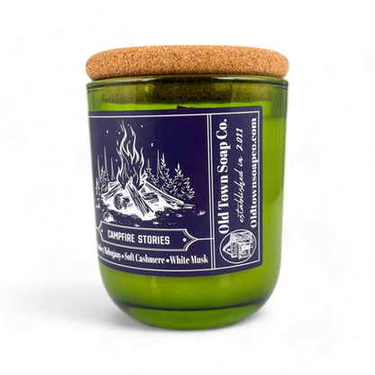 Campfire Stories Wood Wick Candle - Old Town Soap Co.
