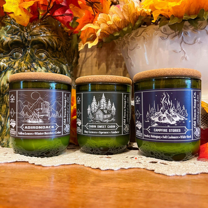 Campfire Stories Wood Wick Candle - Old Town Soap Co.