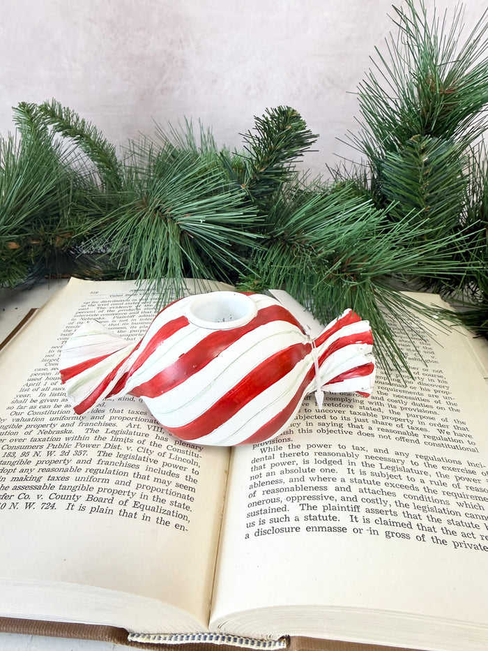Candy Taper Candleholder - 3 Colors