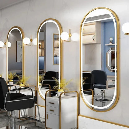 Capsule Full Length Accent Mirror (3 Lights Integrated)
