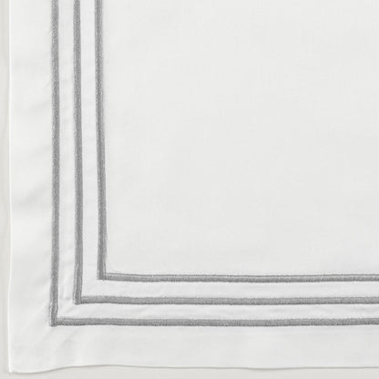 Boudoir Sham 12″ x 16″ / 109 Silver