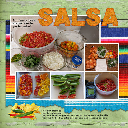 Showcase your favorite food, meals, restaurants, recipes, and cookbook favorites with these fun digital scrapbooking alphabet letters, numbers, and punctuation by Lucky Girl Creative digital art great for creating one-of-a-kind page titles. Great for backyard barbeques, school lunches, and family cookouts! This alpha set consists of a full set of digital art uppercase letters A-Z, numbers 0-9, and most punctuation.