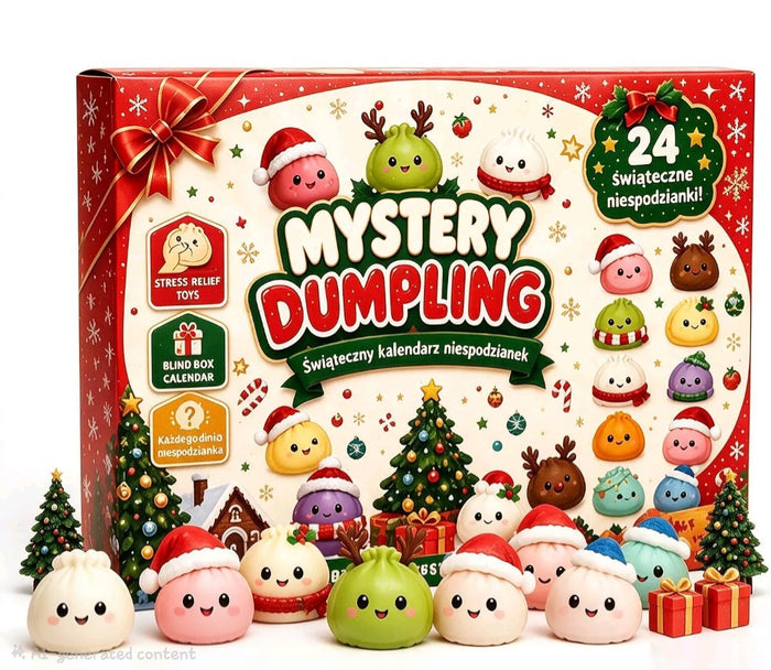 Christmas Squishy Advent Calendar 2026 - Fidget Christmas Countdown 🇬🇧