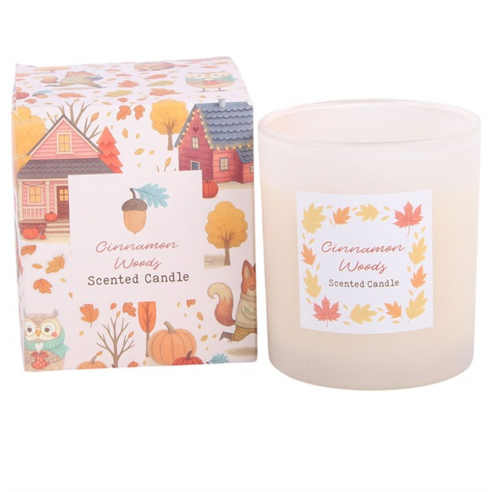 Cinnamon Woods Scented Candle 🇬🇧