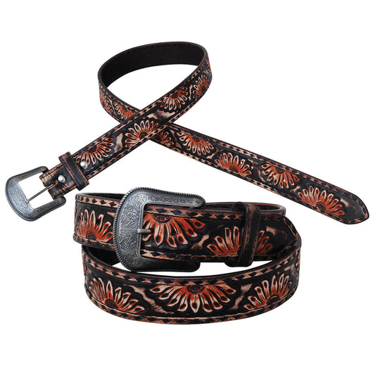 Circle Y Vintage Sunflower Belt