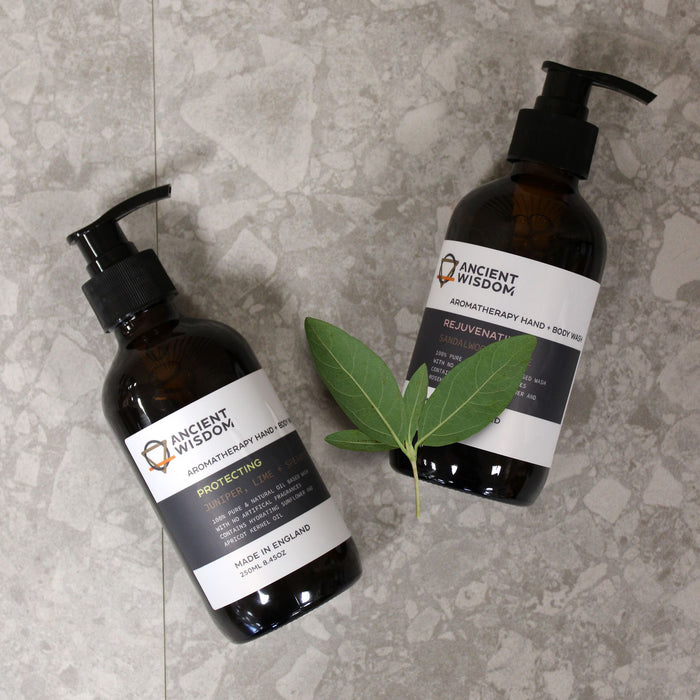 Clary Sage & Lavender Hand & Body Wash 250ml 🇬🇧