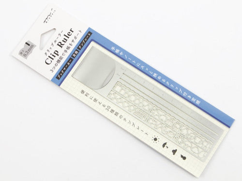 Clip Ruler Stencil