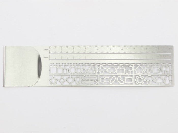 Clip Ruler Stencil
