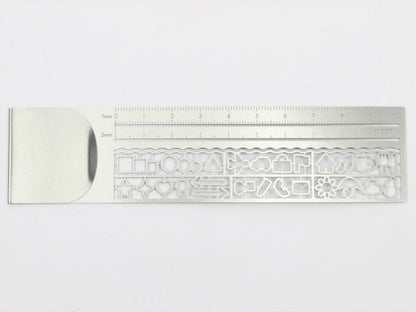 Clip Ruler Stencil