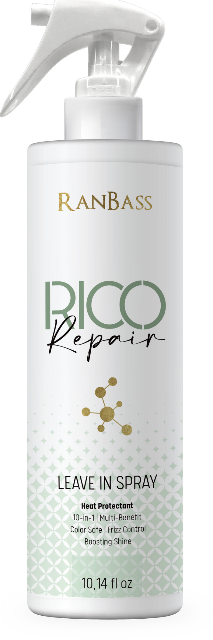 Combo Hair Volume Reducer R-BTX40 + Set Rico Repair (Shampoo + Conditioner + Spray leave-in) - Hair with shine, nutrition, repair, softness and frizz control.