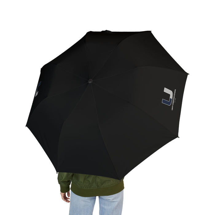 Compact Semi-Automatic Umbrella - Stylish & Portable Travel Accessory