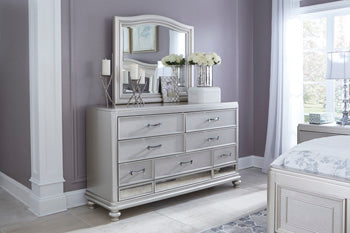 Coralayne B650-136 Silver Bedroom Mirror