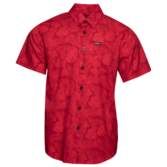 Corcovado Camo Party Shirt - Red