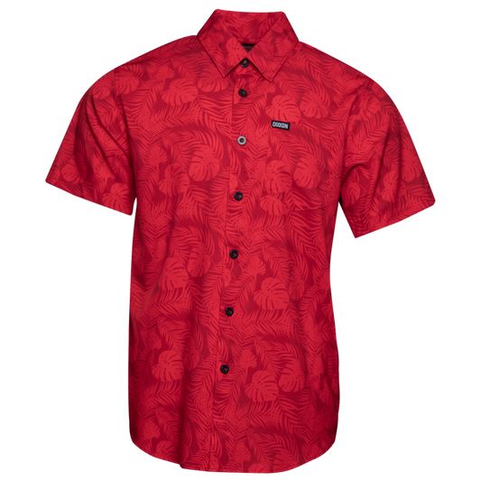 Corcovado Camo Party Shirt - Red