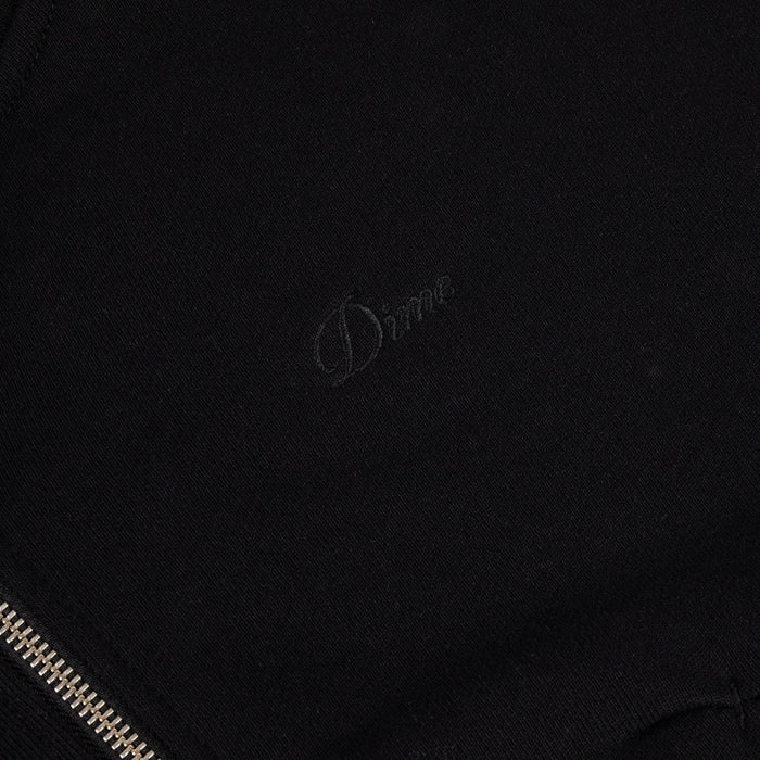 Cropped Zip Hoodie