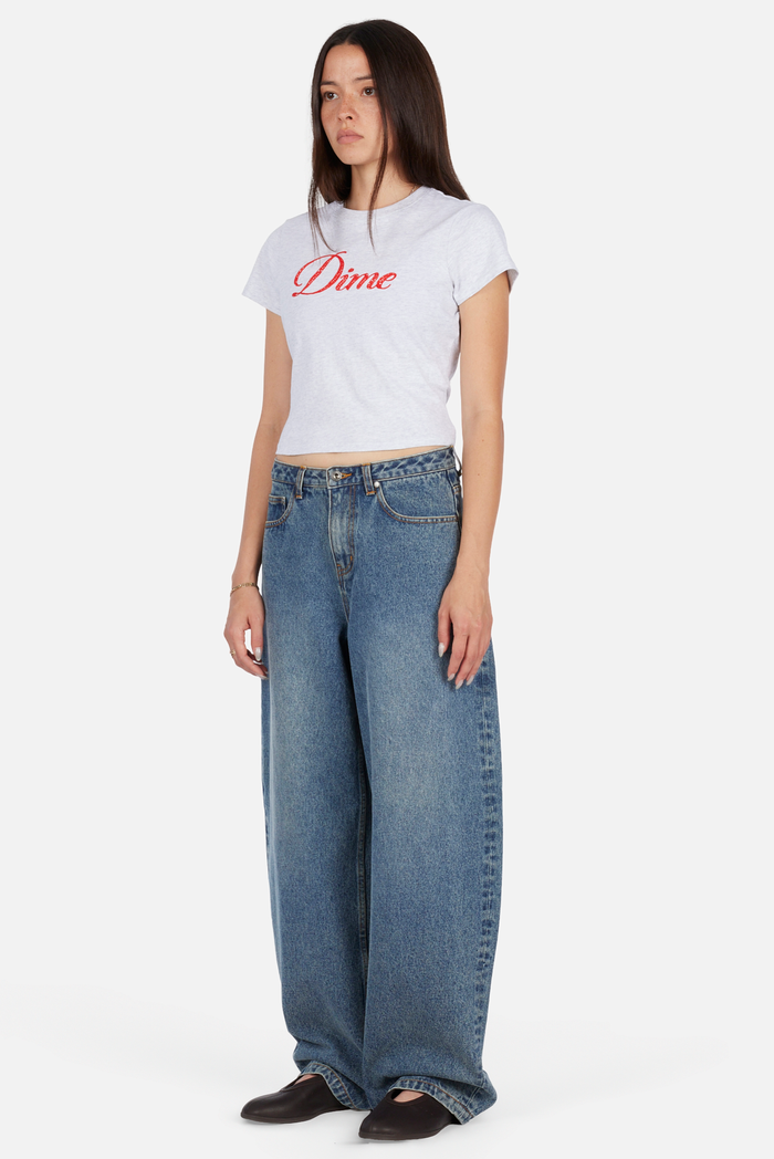 Cursive Crochet Tee