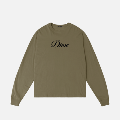 Cursive LS T-Shirt
