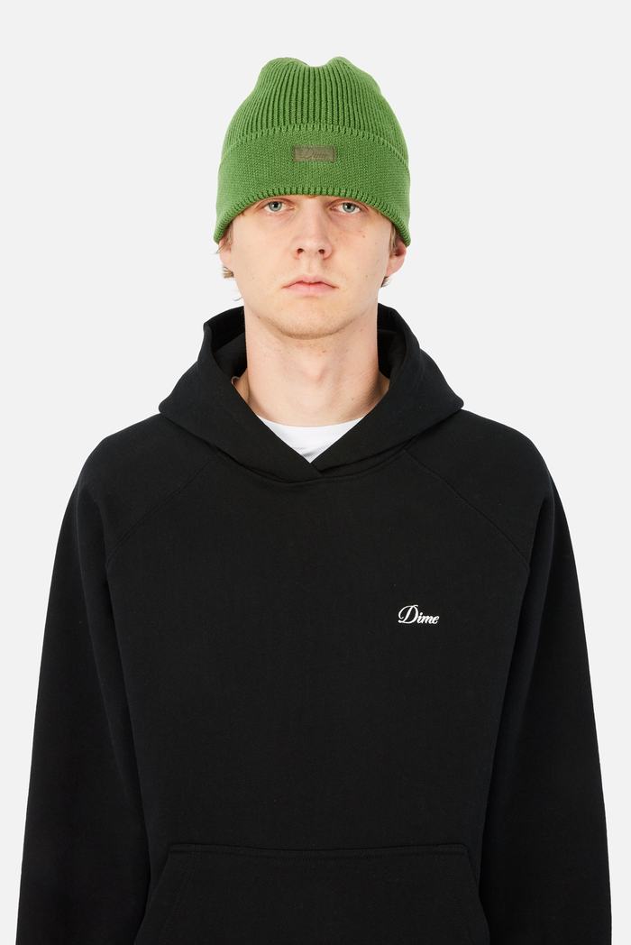 Cursive Rib Beanie