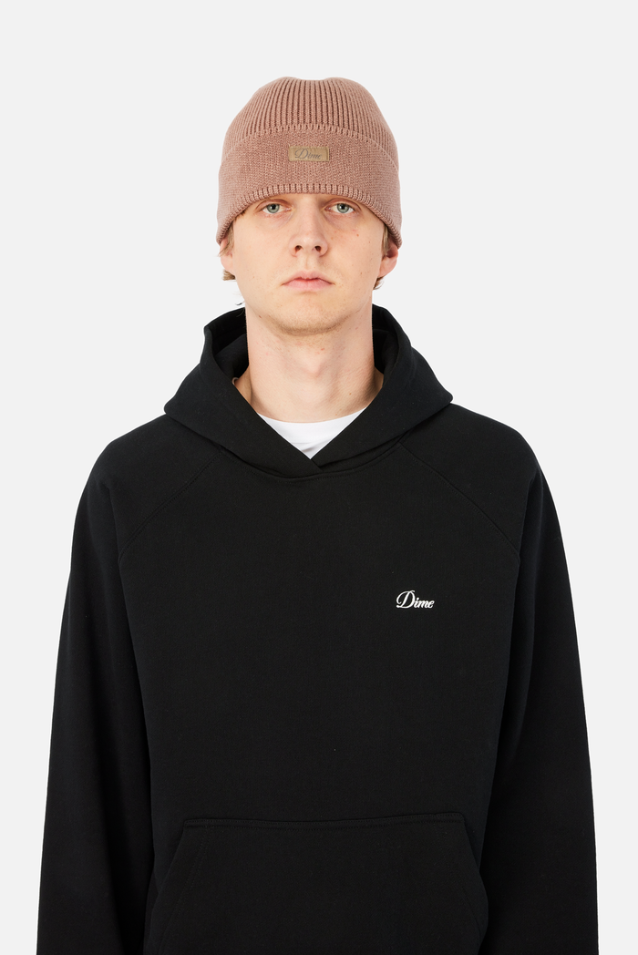 Cursive Rib Beanie
