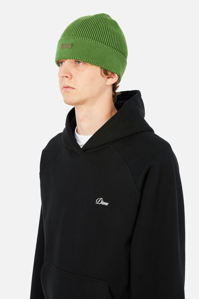 Cursive Rib Beanie
