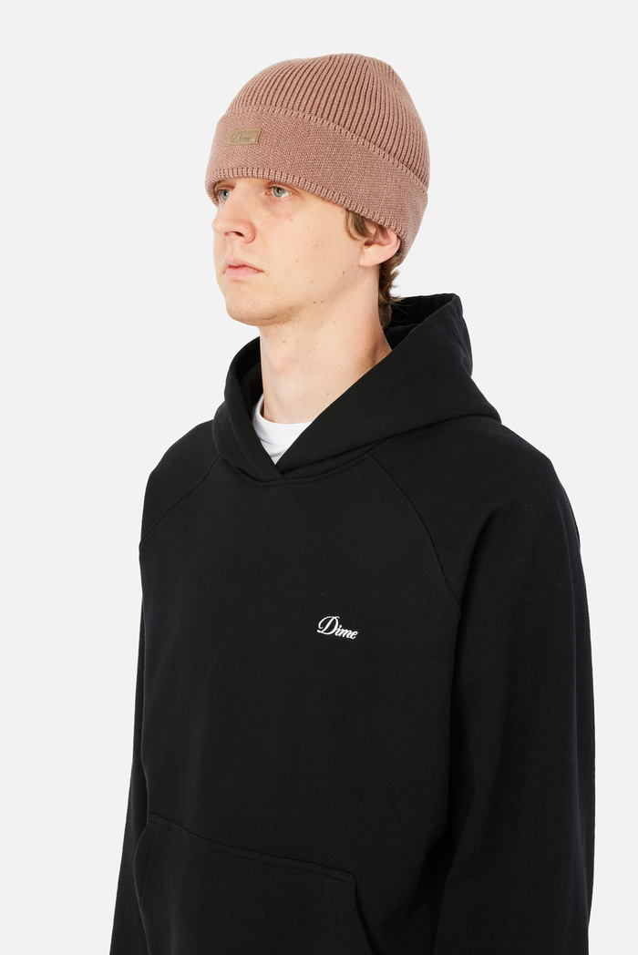Cursive Rib Beanie