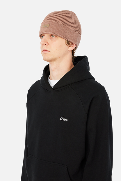 Cursive Rib Beanie