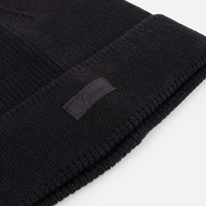 Cursive Rib Beanie