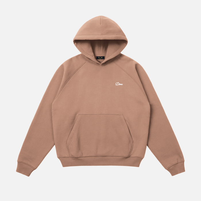 Cursive Small Logo Hoodie