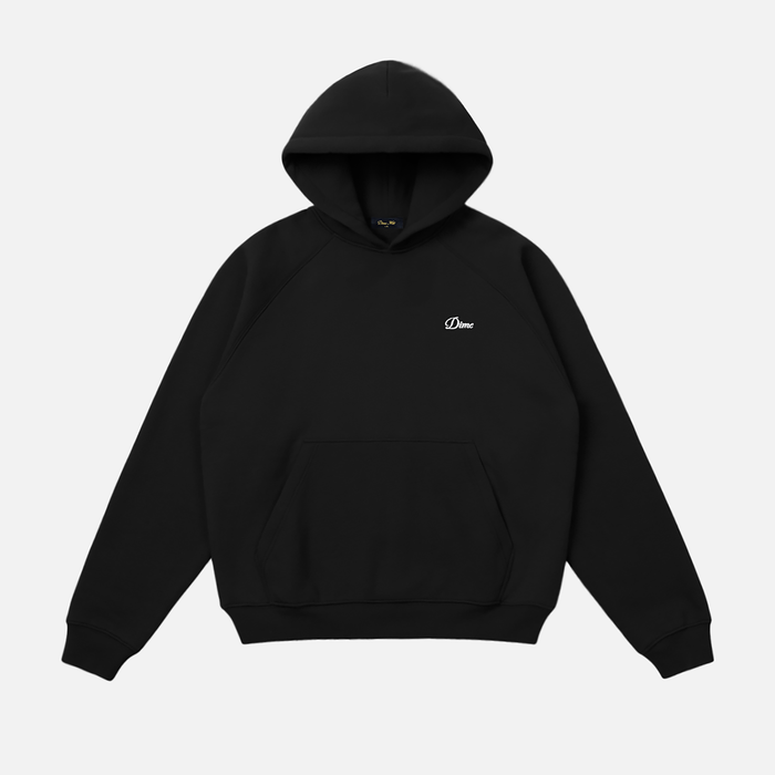 Cursive Small Logo Hoodie