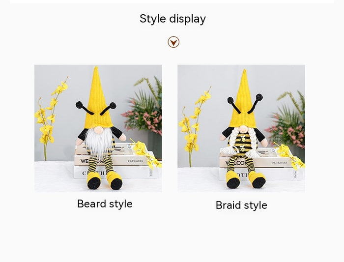 Cute Bee Section Long Leg Doll 🇨🇳