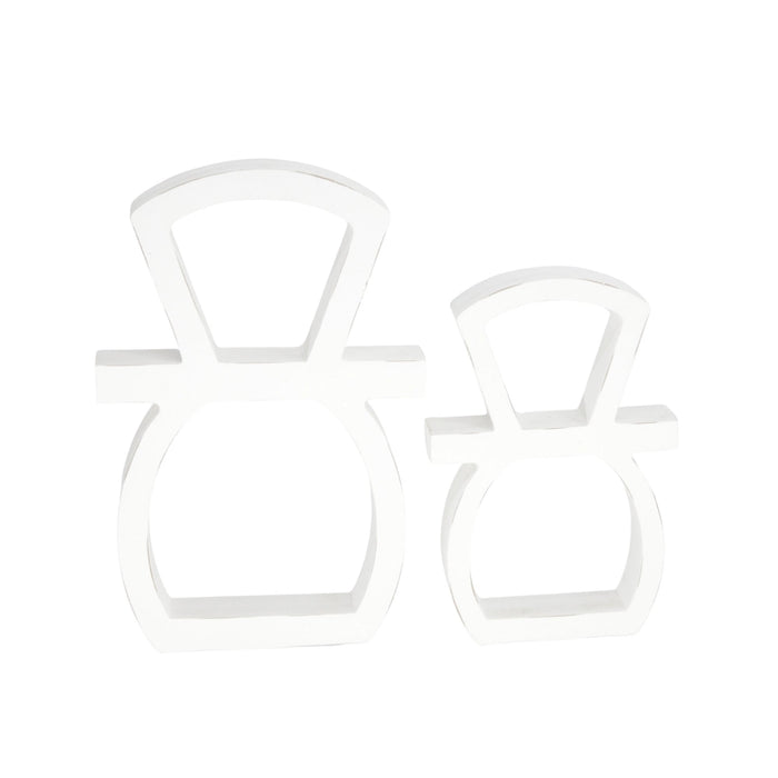 Cutout Snowman Heads