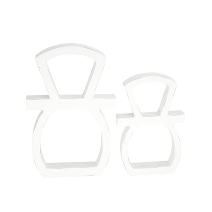 Cutout Snowman Heads
