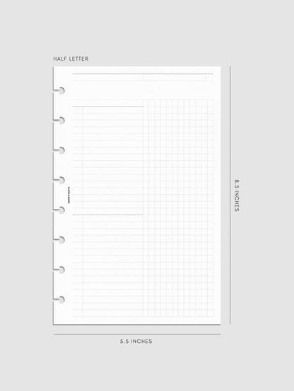 Half Letter 8-Disc Punch