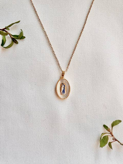 Dainty Mother Teresa of Calcutta Necklace