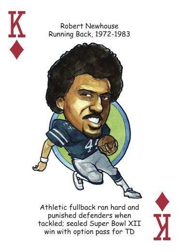 PlayingCardDecks.com-Dallas Football Heroes Playing Cards