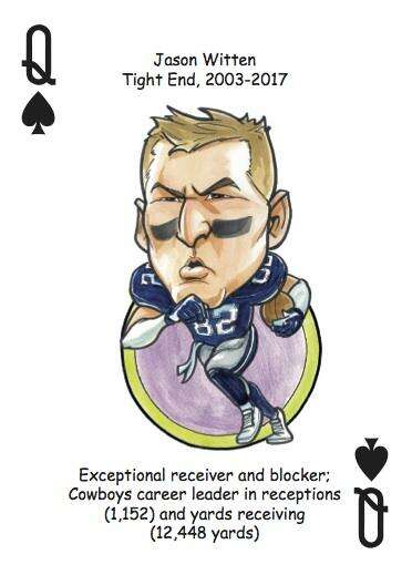 PlayingCardDecks.com-Dallas Football Heroes Playing Cards