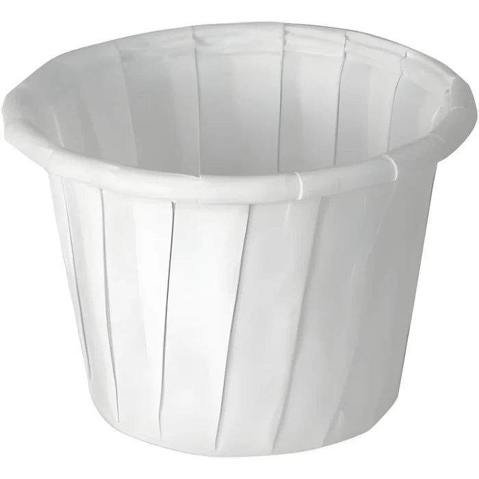 Dart Container - Solo 3/7 Oz White Paper Portion Cups, 250/Cs - 075-2050