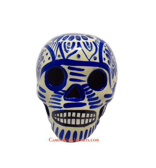 Day Of The Dead Hand Painted 3'' Skull MCSSM006