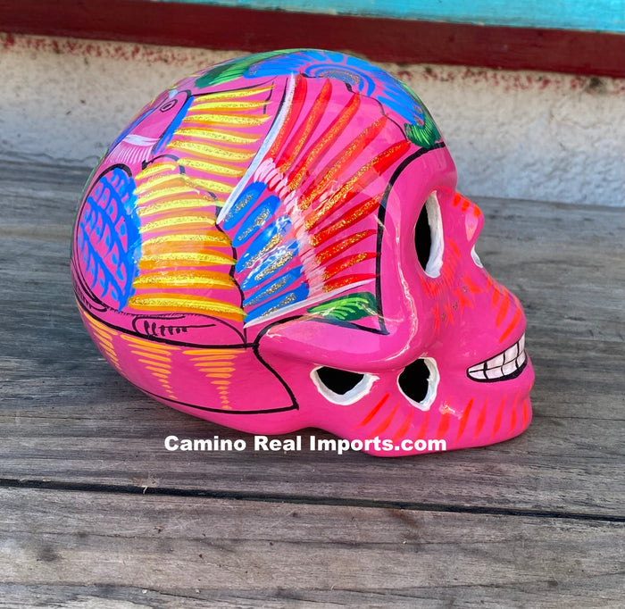 Day Of The Dead Hand Painted Skull LCS016