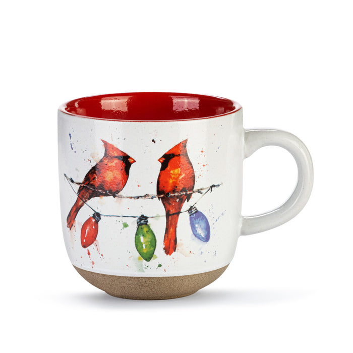 DC Cardinals on Lightstring Mug & Card Set
