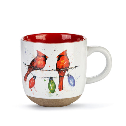 DC Cardinals on Lightstring Mug & Card Set